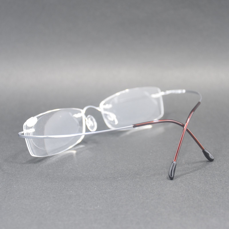 老花眼镜纯钛舒适高档疲劳300度时尚超轻男女老花镜