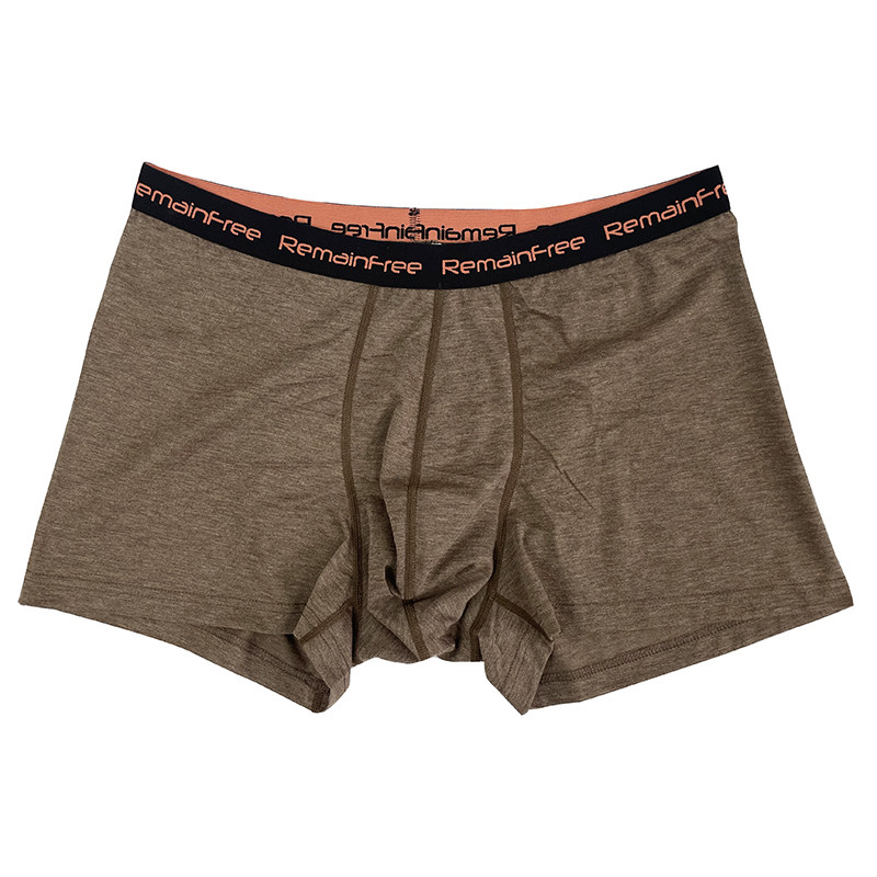 四季四季美美利羊毛男士平角短裤功能内裤保暖男平角内裤