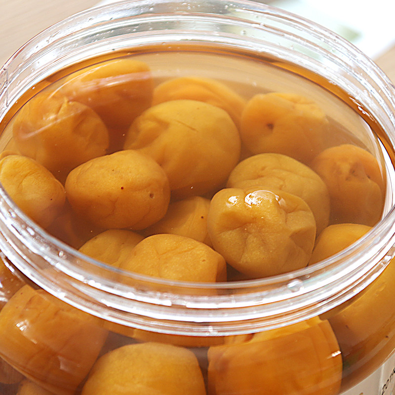 潮汕特产咸水梅腌制咸酸梅4斤瓶装青梅子咸话梅酸湿梅青竹梅包邮