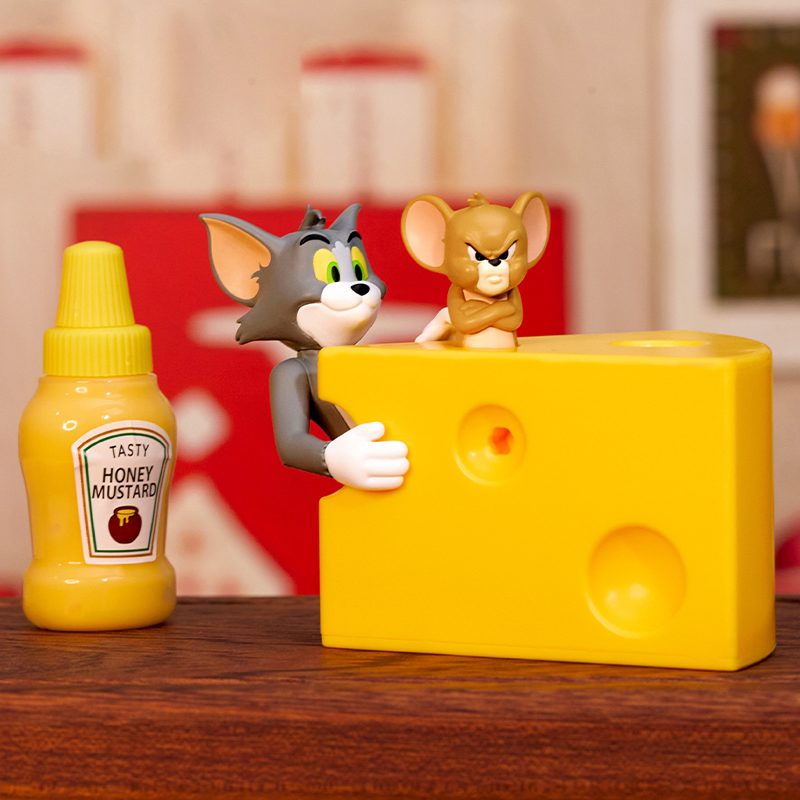 tomandjerry猫和老鼠芝士就是力量盲盒2021网红新款手办公仔摆件
