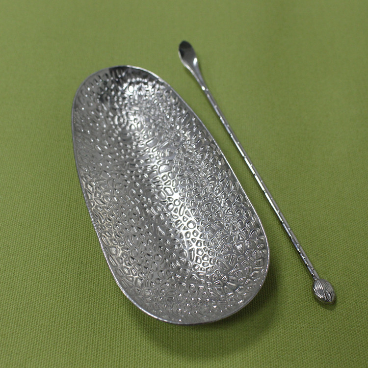 仿铜茶器六君子茶道勺子茶叶茶勺茶匙茶具功夫茶茶道