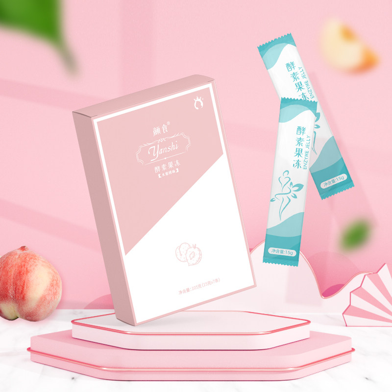 颜食酵素水蜜桃味复合果蔬即食