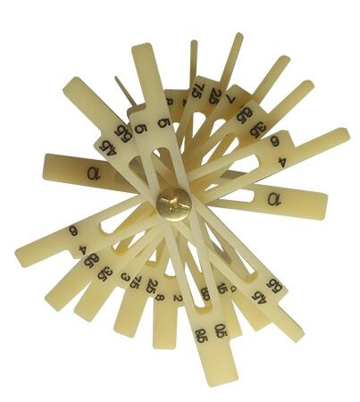 间隙塑料面差0510面差尺059mm工业塞尺12片汽车塞尺