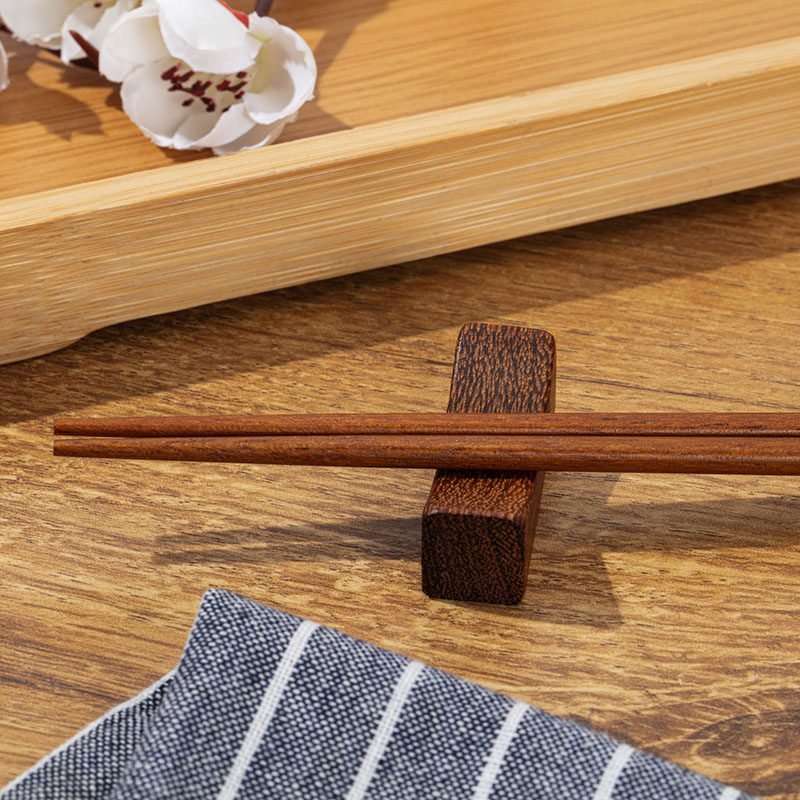 日本进口ishida石田天然铁木筷子日式尖头无漆筷子