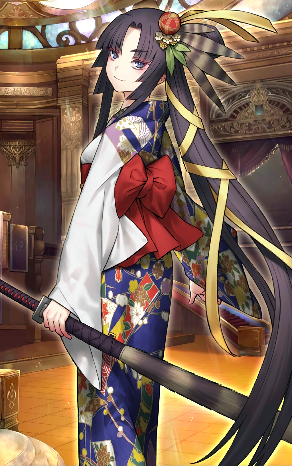 方阁定制fate牛若fgo和服cosplay女装浴衣cosplay女装