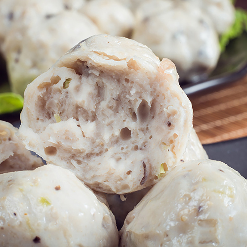 香菇猪肉肉丸潮汕汕头小吃火锅2斤包邮肉丸