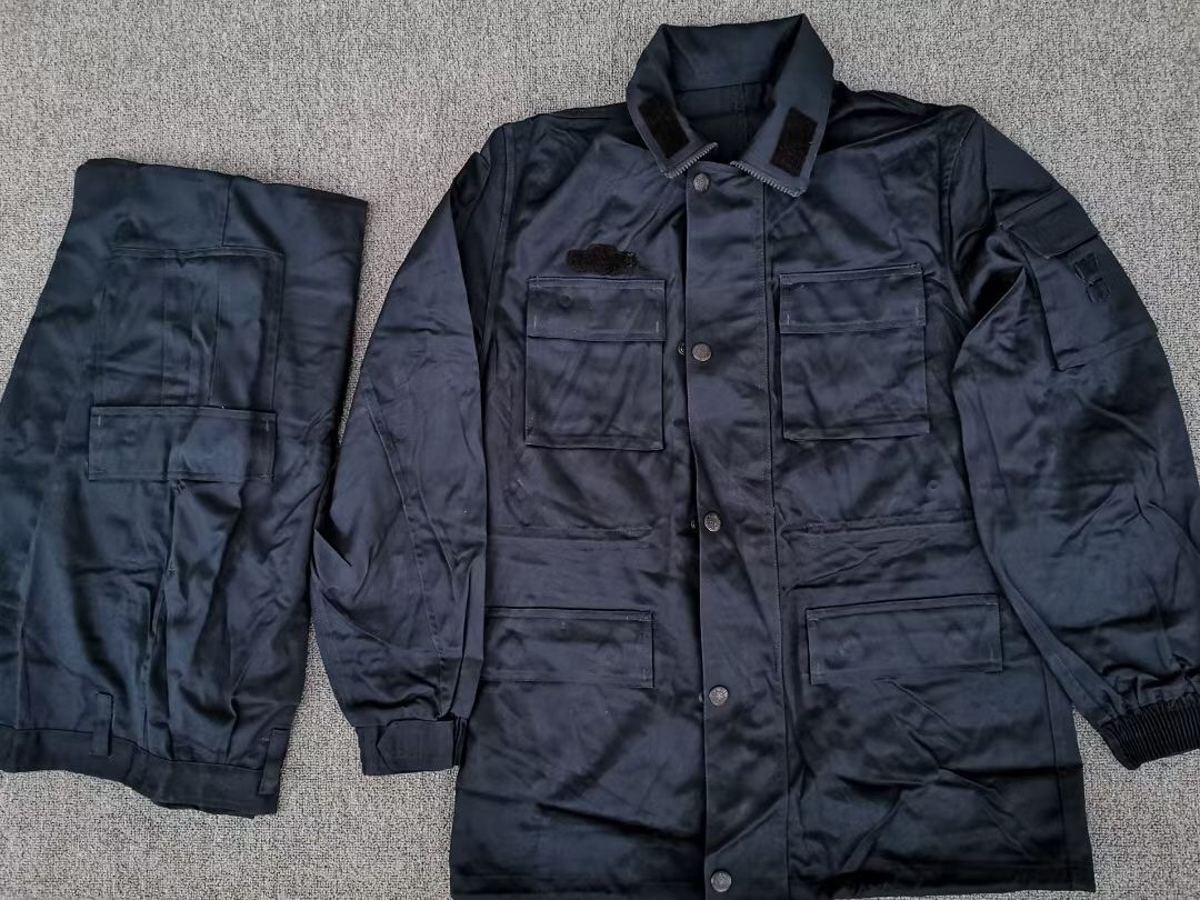 藏青冬作训，防静电工作服，耐磨工作服，冬季作训服