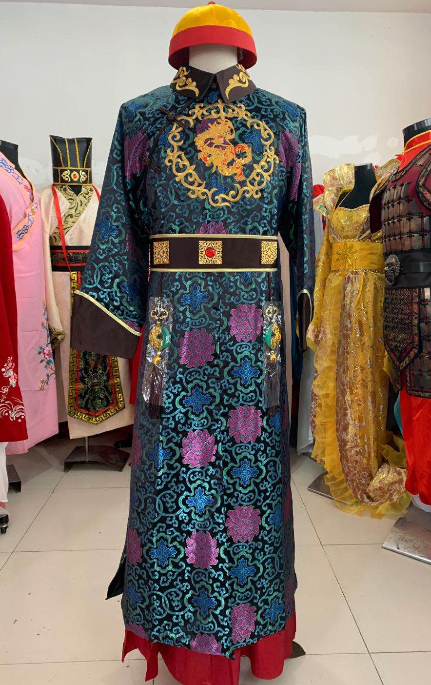 龙袍影楼服饰主题同款四爷古装明清清朝皇帝民族服装