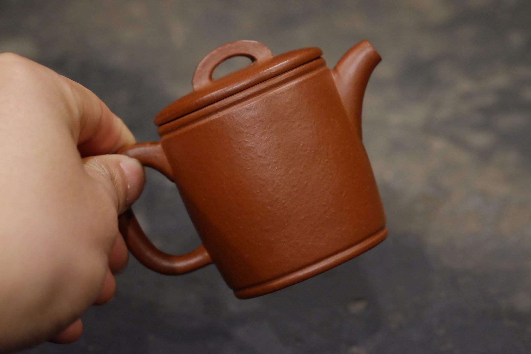 大红红袍手工自主茶具紫砂壶青瓷实拍茶道摹瓦壶茶壶