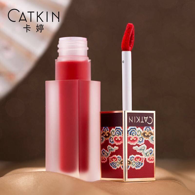 卡婷相思唇釉丝绒雾面滋润哑光女口红唇彩