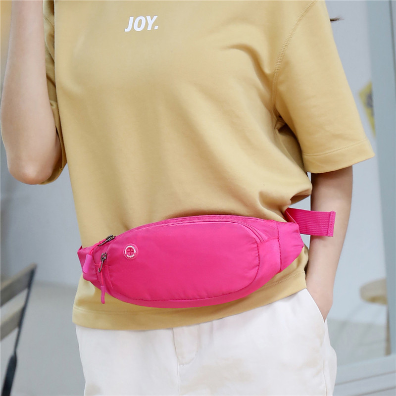 跑步晃动女酷百搭小巧迷你健身小健女士腰包腰包