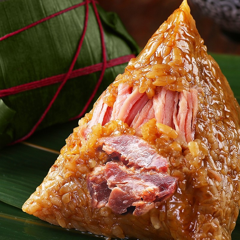 肉粽冠生园鲜肉大肉蜜枣甜粽五谷端午节礼品嘉兴粽子