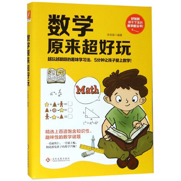 数学孩子趣味性练习习题小学书籍兴趣学习培养益智游戏