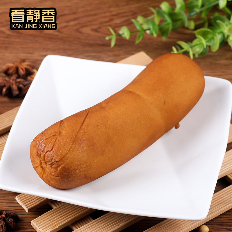 五香豆干油炸素鸡鸡翅东北熏干豆腐卷素食肉素鸡