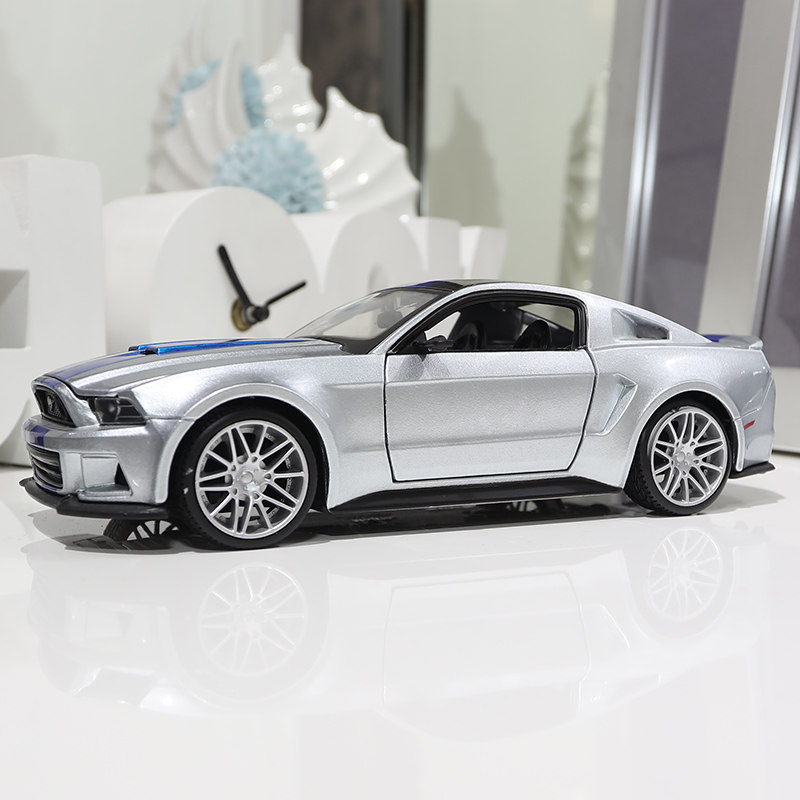 极品飞车福特野马mustang汽车模型原厂仿真合金成人玩具车模