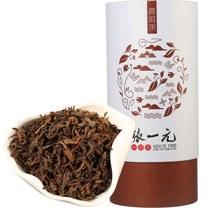 张一元茶叶普洱茶浓香熟茶三级普洱云南茶语系列其它黑茶