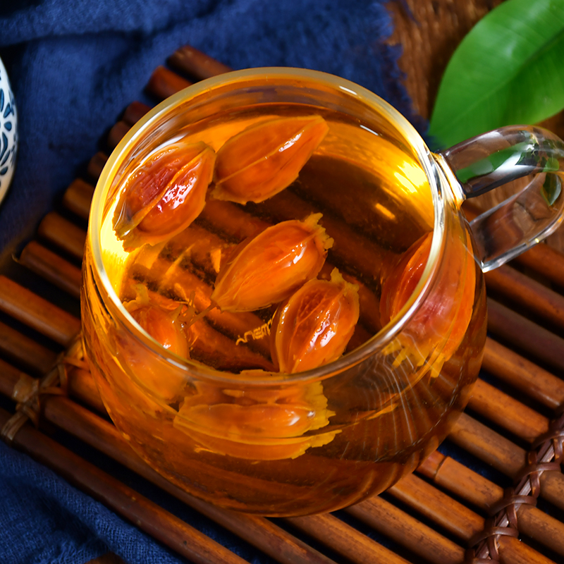 福建栀子500g散装袋装包邮泡水红栀子果泡茶山栀子泡茶可搭配菊苣