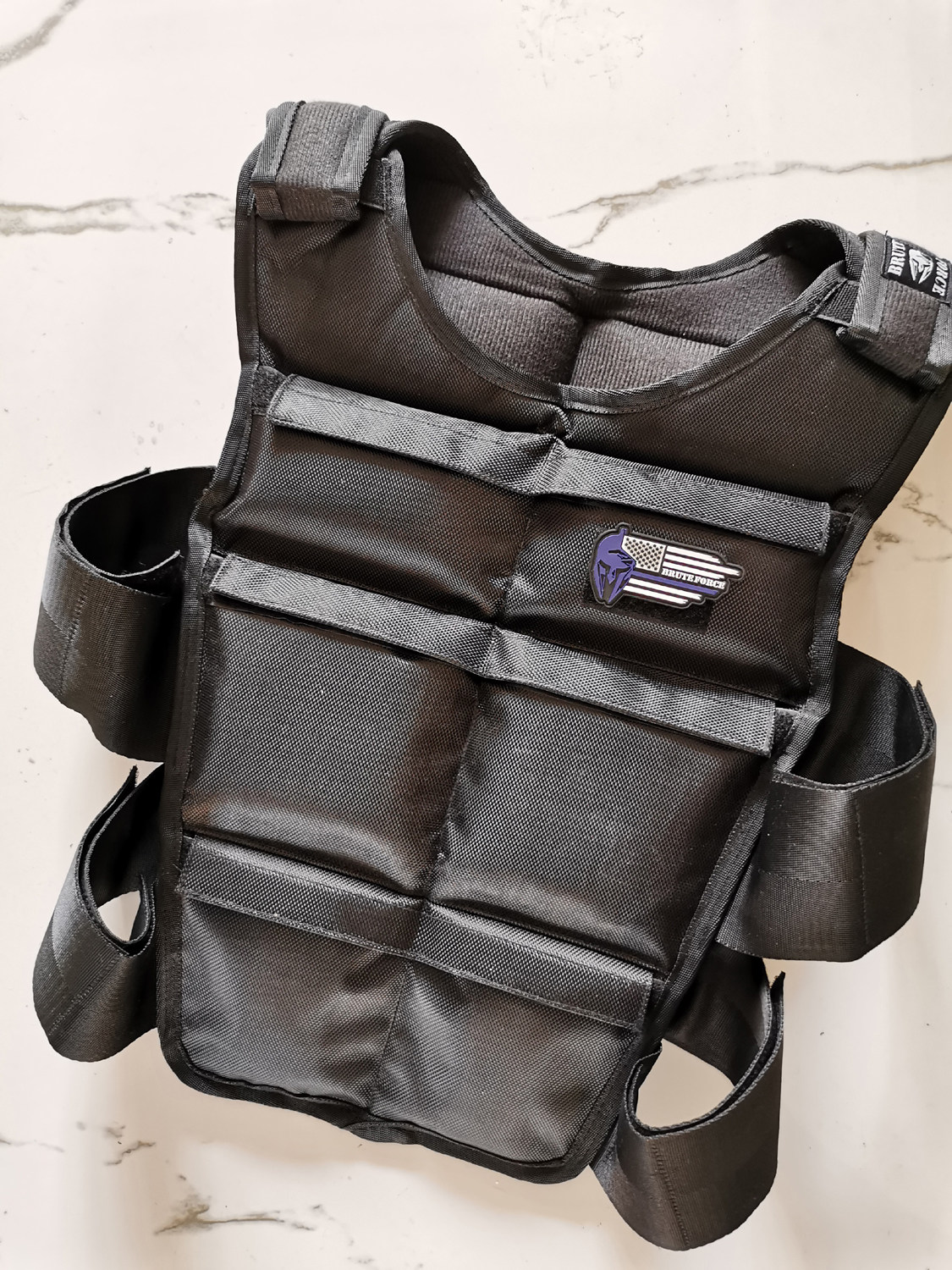 野蛮力量10kg负重背心负重马甲可调负重衣