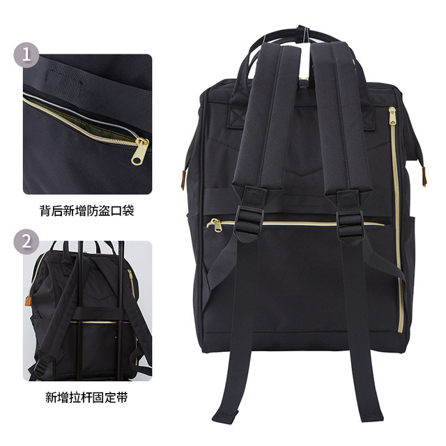 Japan anello mommy bag 2019 new runaway female shoulders multifunctional large-capacity outing mother and baby bag Japan anello mommy bag 2019 new runaway female shoulders multifunctional large-capacity outing mother and baby bag