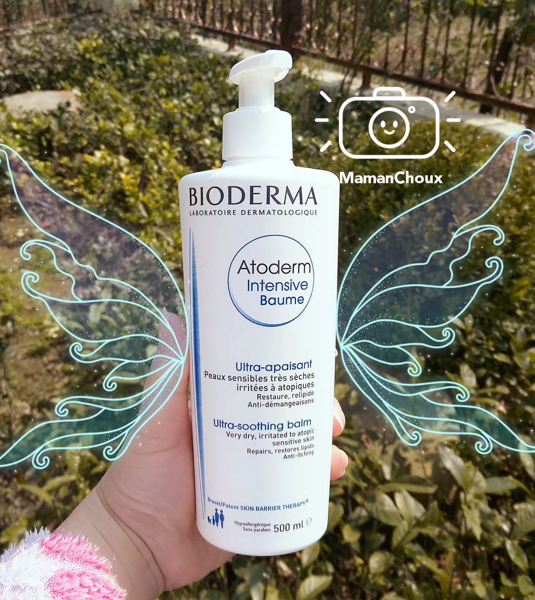 现货法国bioderma贝德玛乳液intensive特润特厚润肤霜500ml身体乳