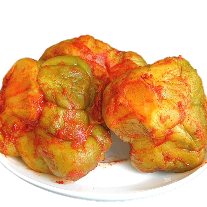 榨菜余姚1斤五香宁波特产整个下饭酱菜咸菜腌制