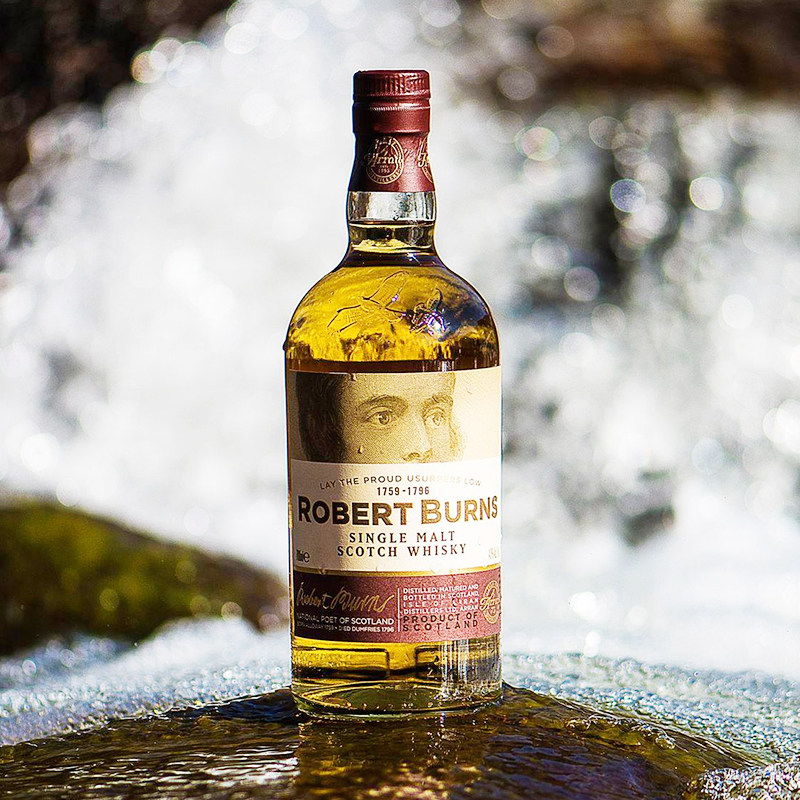 艾伦罗伯特彭斯单一麦芽苏格兰威士忌英国原装进口洋酒威士忌
