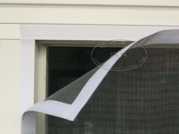 纱窗加工订做隐形魔术无味台湾纱防diy纱网魔术贴