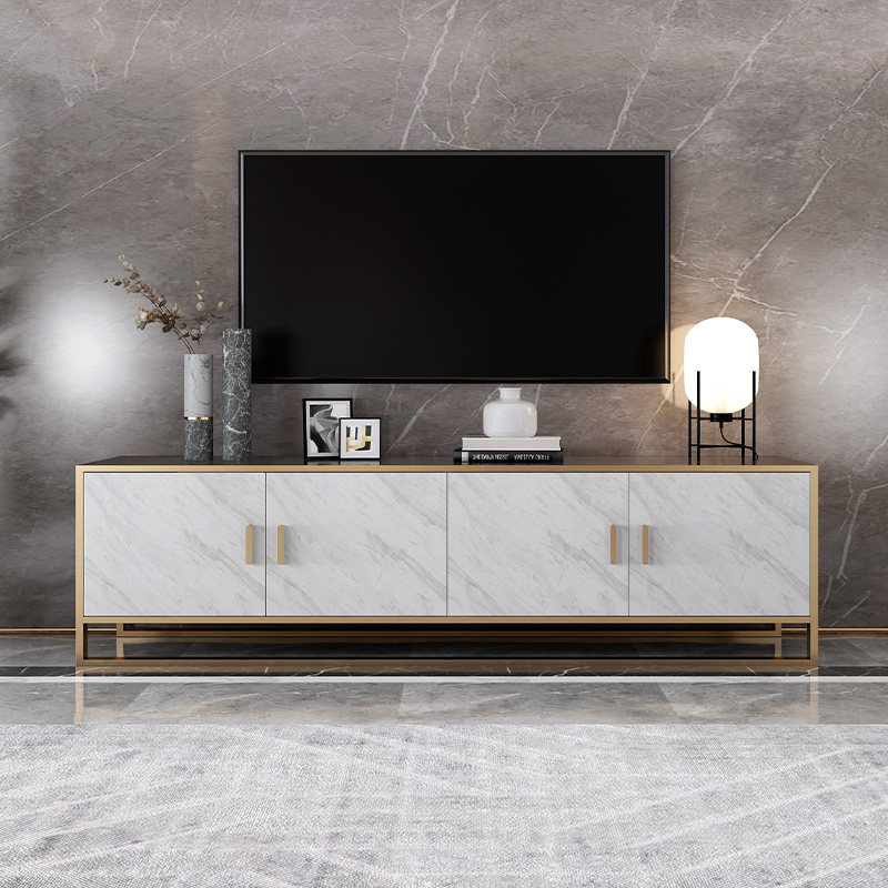 轻奢实木电视柜茶几组合北欧小户户型家用高端电视柜