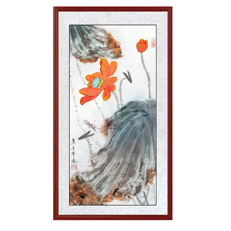 国画书法字画装裱装框书画空白卷轴传统手工书法