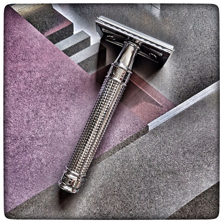 edwinjagger-英国3d立体激光钻石手柄男士经典剃须刀