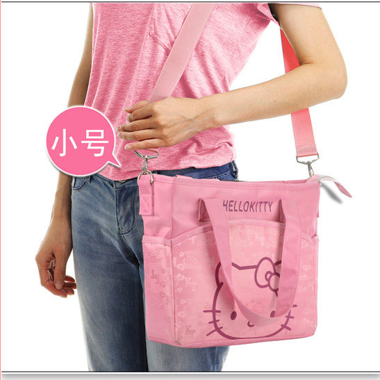 Fashionable multifunctional baby bag for childbirth, cartoon K, T cat one-shoulder messenger bag, large-capacity travel bag, handbag Fashionable multifunctional baby bag for childbirth, cartoon K, T cat one-shoulder messenger bag, large-capacity travel bag, handbag
