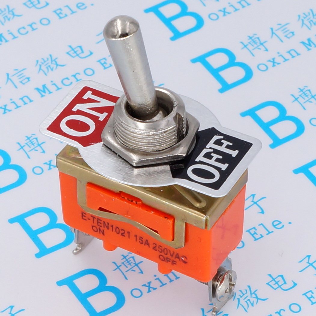 开关eten1121大扭摇臂摇头onon电源3脚2档摇臂开关