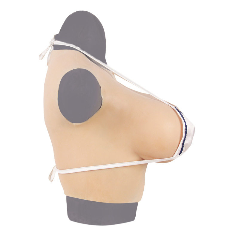 艺容伪娘义乳男用直播假奶影视道具变装硅胶插片