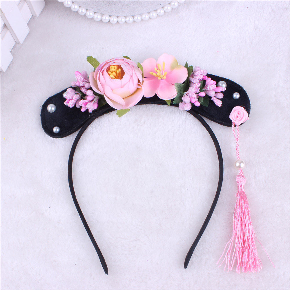 延禧攻略妃子旗头如懿格格发箍宫女贵妃头饰发饰