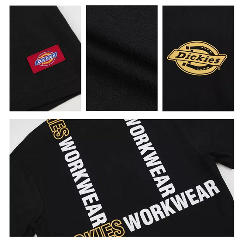dickies logo印花短袖t恤 男式夏季新品舒适棉tee dk007322