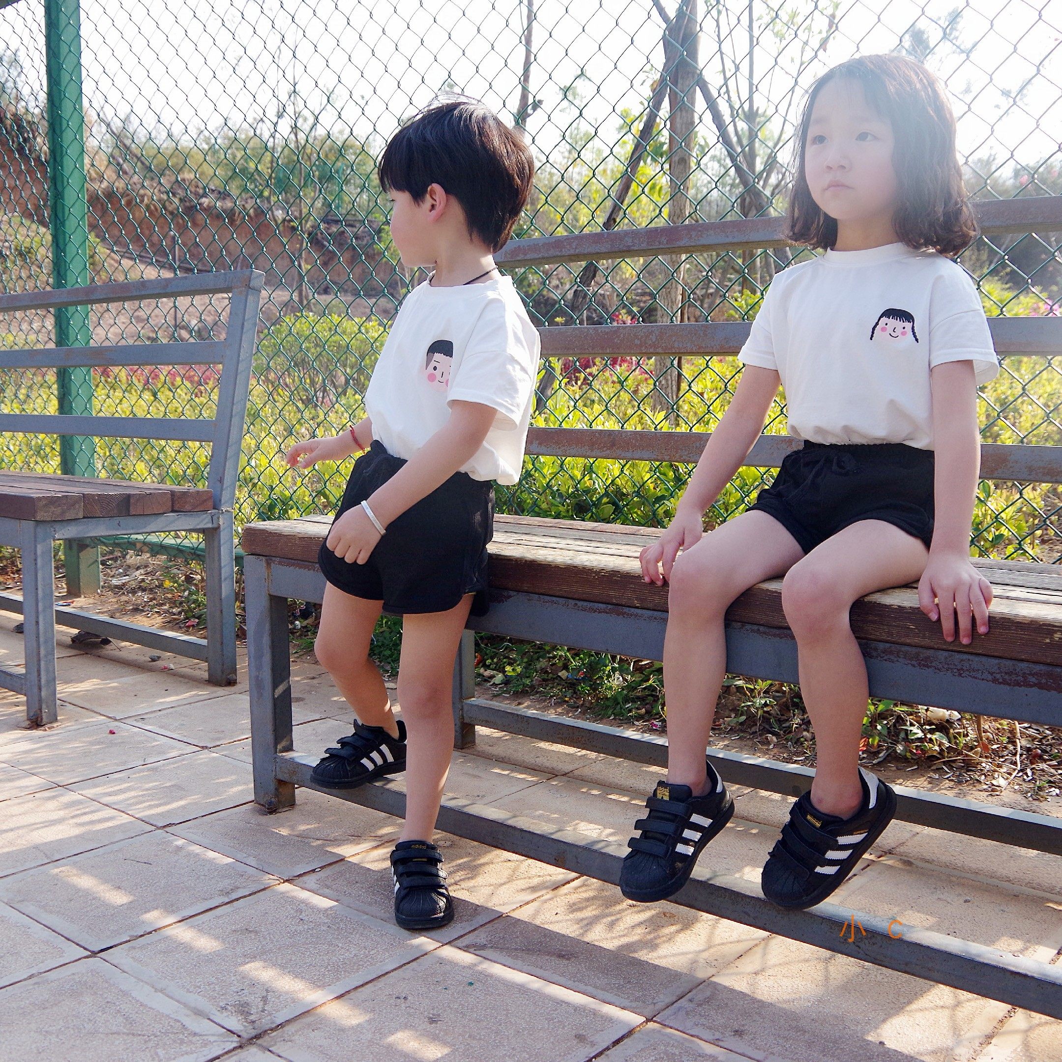 2021四口姐弟套装宝宝童装亲子装春夏一家头像亲子装