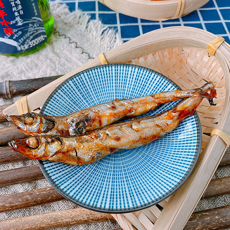 多春蒲烧300g冷冻鱼即日式鱼满籽日料店同款多春鱼新