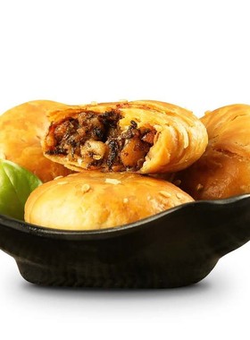 德辉鲜肉梅干菜味200g*3筒装酥饼