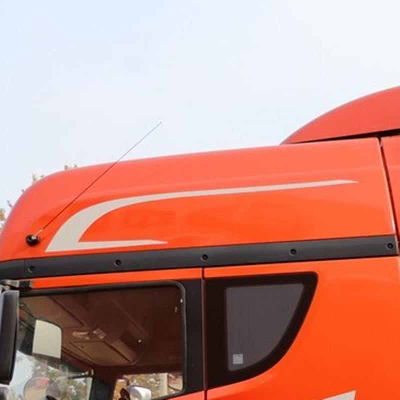 青岛解放jh6车顶拉花驾驶室贴花贴纸原车侧面车贴货车装饰