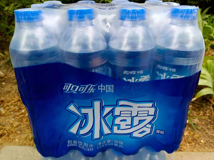 可口可乐冰露550ml24瓶包装饮用水郑州三环内包饮用水