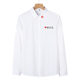 Marriage registration passport lovers male and female long-sleeved white cotton shirt embroidered shirt customized licensing pictures Marriage registration passport lovers male and female long-sleeved white cotton shirt embroidered shirt customized licensing pictures