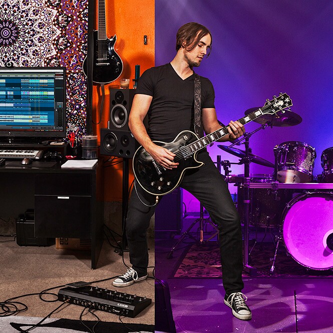 line6firehawkfx吉他综合效果蓝牙连接ios安卓综合效果器