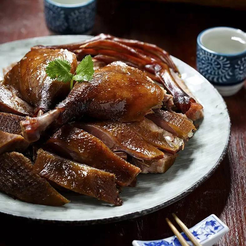 沙县夏茂板鸭熏鸭碳烤全整鸭肉熟食风干肉类鸭肉零食