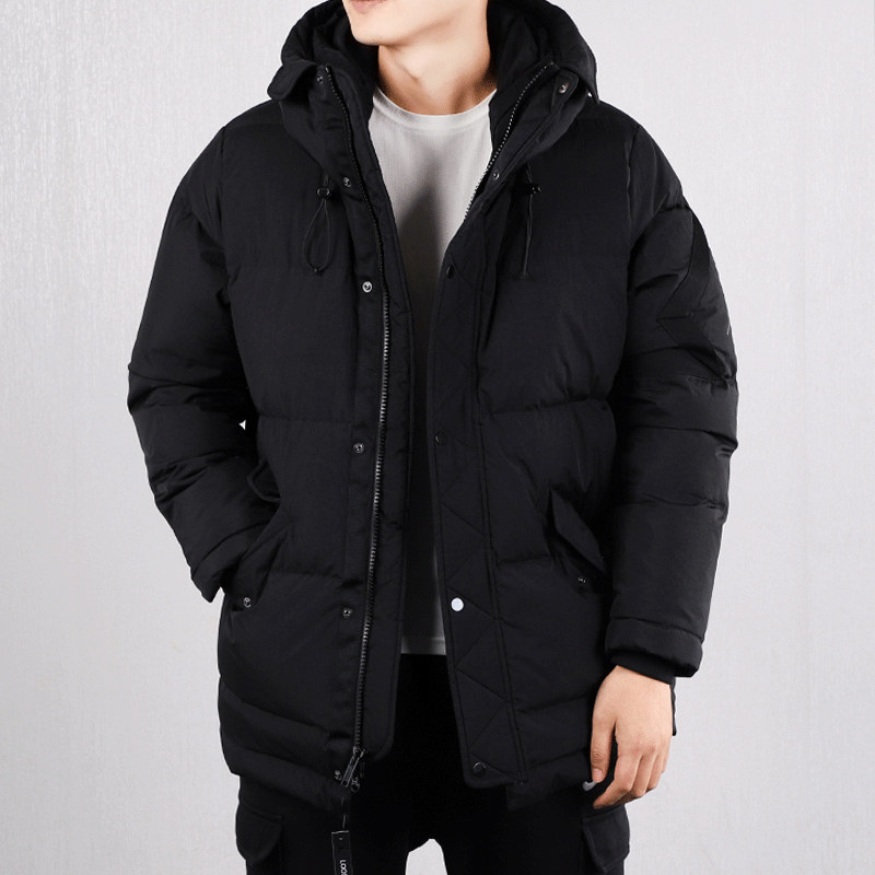 nike耐克男子aj羽绒服jordan冬季保暖中长款连运动羽绒服