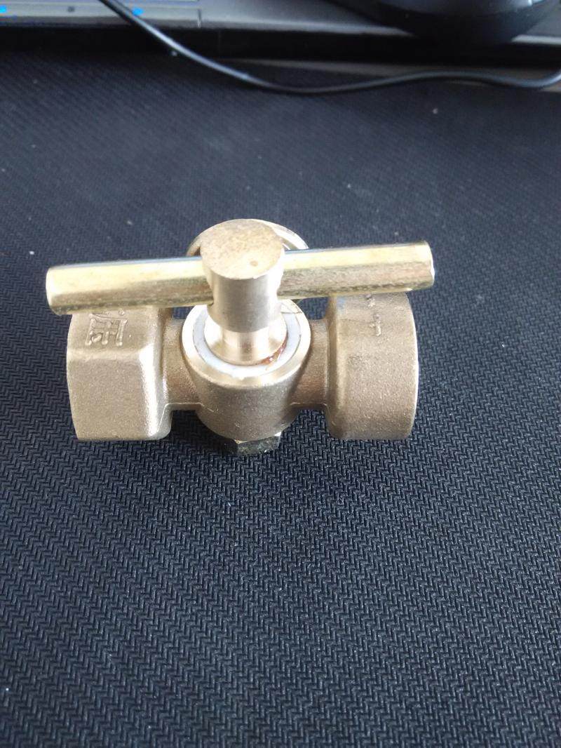 压力表加厚全铜考克三通三通阀阀门dn15四分旋塞旋塞阀