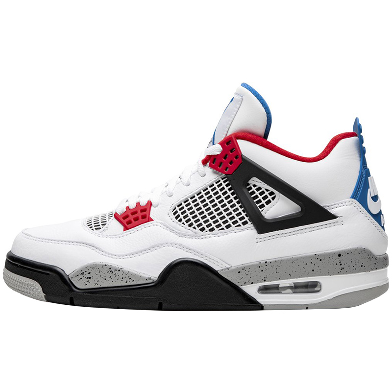 air jordan 4 aj4红蓝鸳鸯 爆裂白水泥 408452-ci1184-146