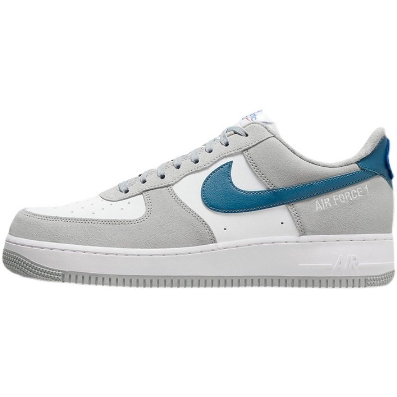 nikeairforceaf1白灰蓝低男款休闲板鞋dh7568-001运动休闲鞋
