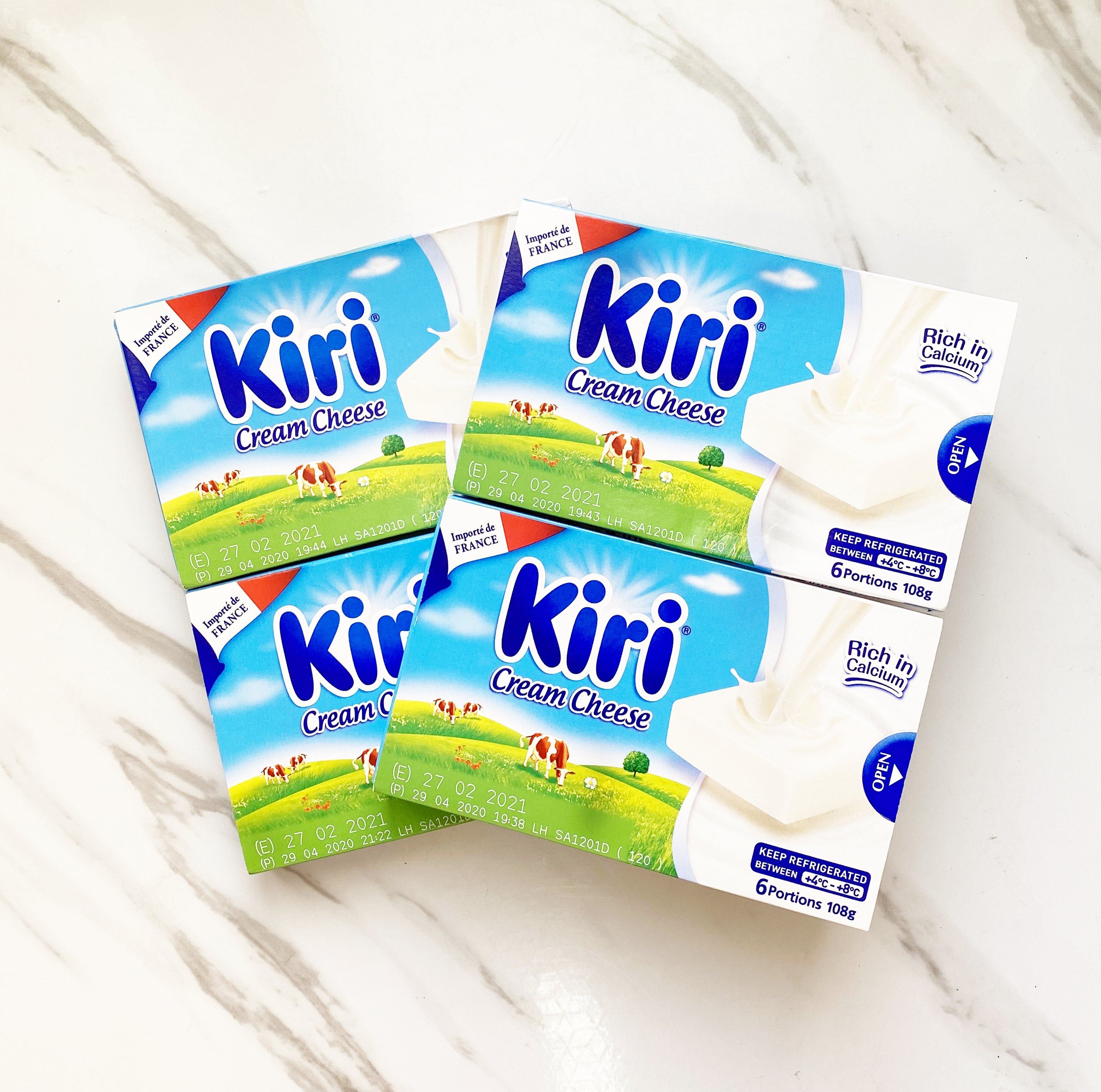 法国进口kiri凯瑞奶酪原味草莓甜心小点儿童奶酪