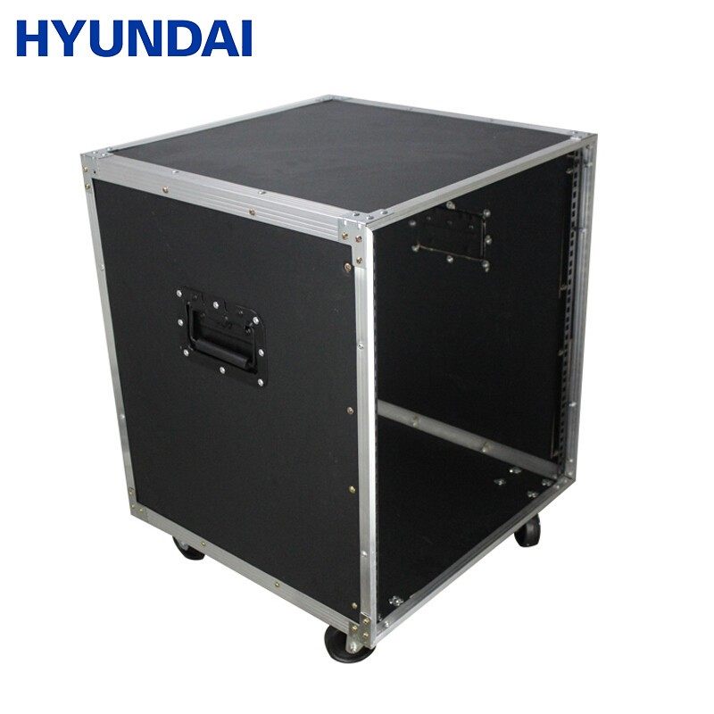 现代hyundai12u音响机柜收纳功放调音机箱工程机箱