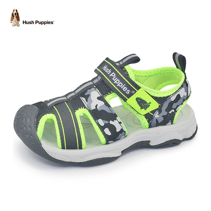 hushpuppies暇步士童鞋男童凉鞋2020夏季新款小童凉鞋